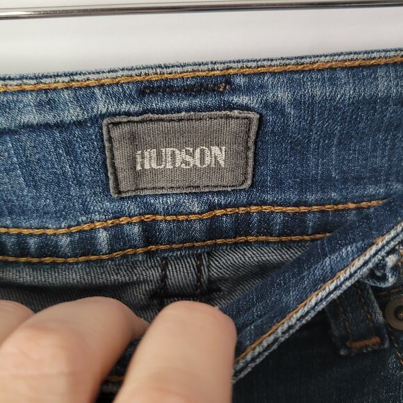 Hudson- Women's Signature Bootcut Jeans - size 29 (10) - Picture 7 of 9